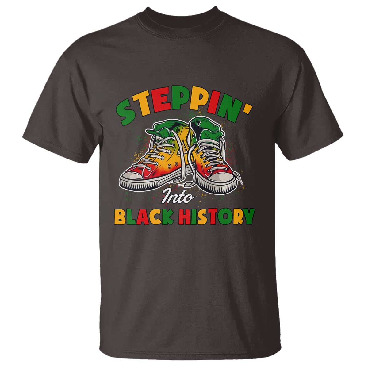 Stepping Into Black History Month T Shirt