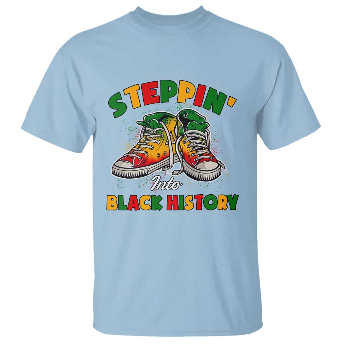 Stepping Into Black History Month T Shirt