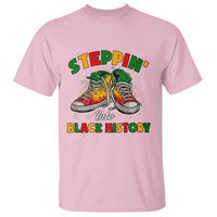 Stepping Into Black History Month T Shirt