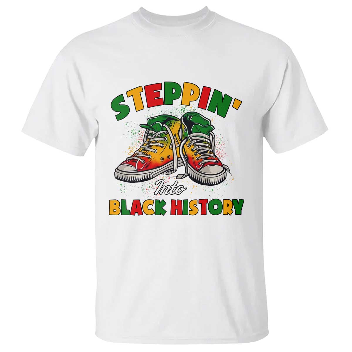 Stepping Into Black History Month T Shirt