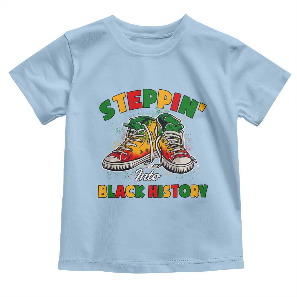 Stepping Into Black History Month Toddler T Shirt