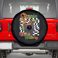 Stepping Into Black History Month Spare Tire Cover African American Women Melanin Pride