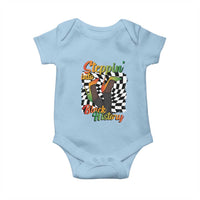 Stepping Into Black History Month Baby Onesie African American Women Melanin Pride