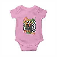 Stepping Into Black History Month Baby Onesie African American Women Melanin Pride