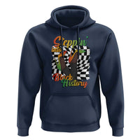 Stepping Into Black History Month Hoodie African American Women Melanin Pride