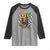 Stepping Into Black History Month Raglan Shirt African American Women Melanin Pride