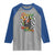 Stepping Into Black History Month Raglan Shirt African American Women Melanin Pride