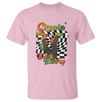 Stepping Into Black History Month T Shirt African American Women Melanin Pride