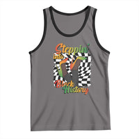 Stepping Into Black History Month Tank Top African American Women Melanin Pride