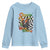 Stepping Into Black History Month Youth Sweatshirt African American Women Melanin Pride