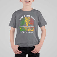 Black History T Shirt For Kid Honoring The Past Inspiring The Future