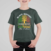 Black History T Shirt For Kid Honoring The Past Inspiring The Future