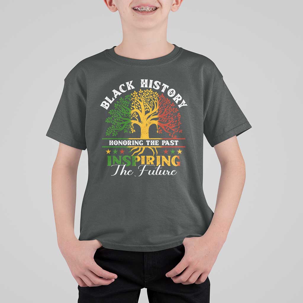 Black History T Shirt For Kid Honoring The Past Inspiring The Future