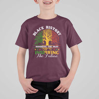 Black History T Shirt For Kid Honoring The Past Inspiring The Future