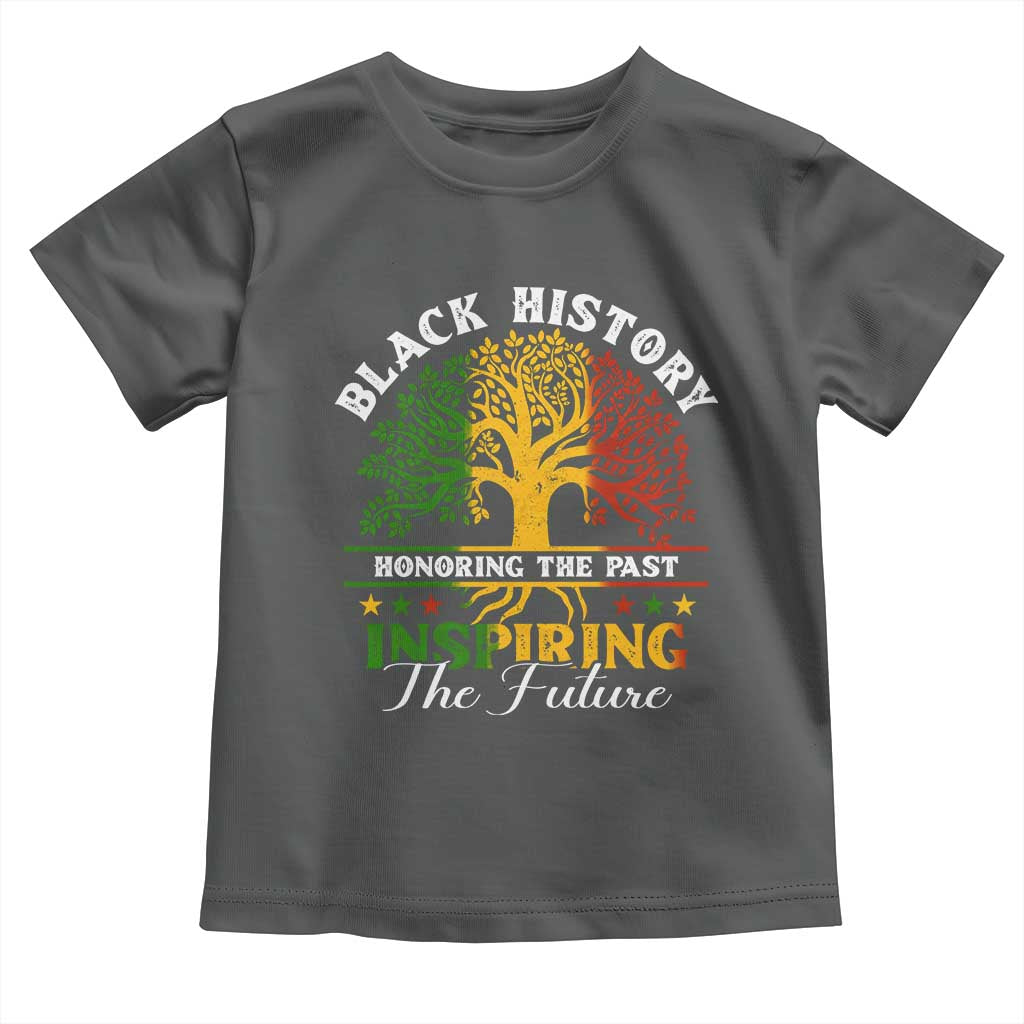 Black History Toddler T Shirt Honoring The Past Inspiring The Future