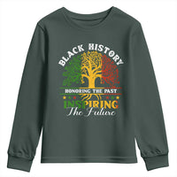 Black History Youth Sweatshirt Honoring The Past Inspiring The Future