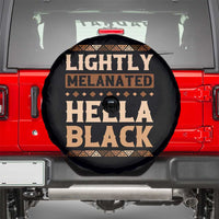 Melanin African Pride Spare Tire Cover Lightly Melanated Hella Black Black History