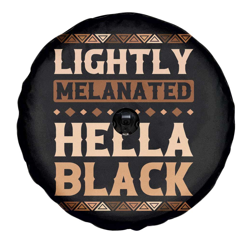 Melanin African Pride Spare Tire Cover Lightly Melanated Hella Black Black History