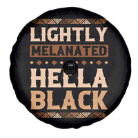 Melanin African Pride Spare Tire Cover Lightly Melanated Hella Black Black History