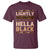 Melanin African Pride T Shirt Lightly Melanated Hella Black Black History