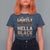 Melanin African Pride T Shirt For Women Lightly Melanated Hella Black Black History