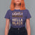 Melanin African Pride T Shirt For Women Lightly Melanated Hella Black Black History