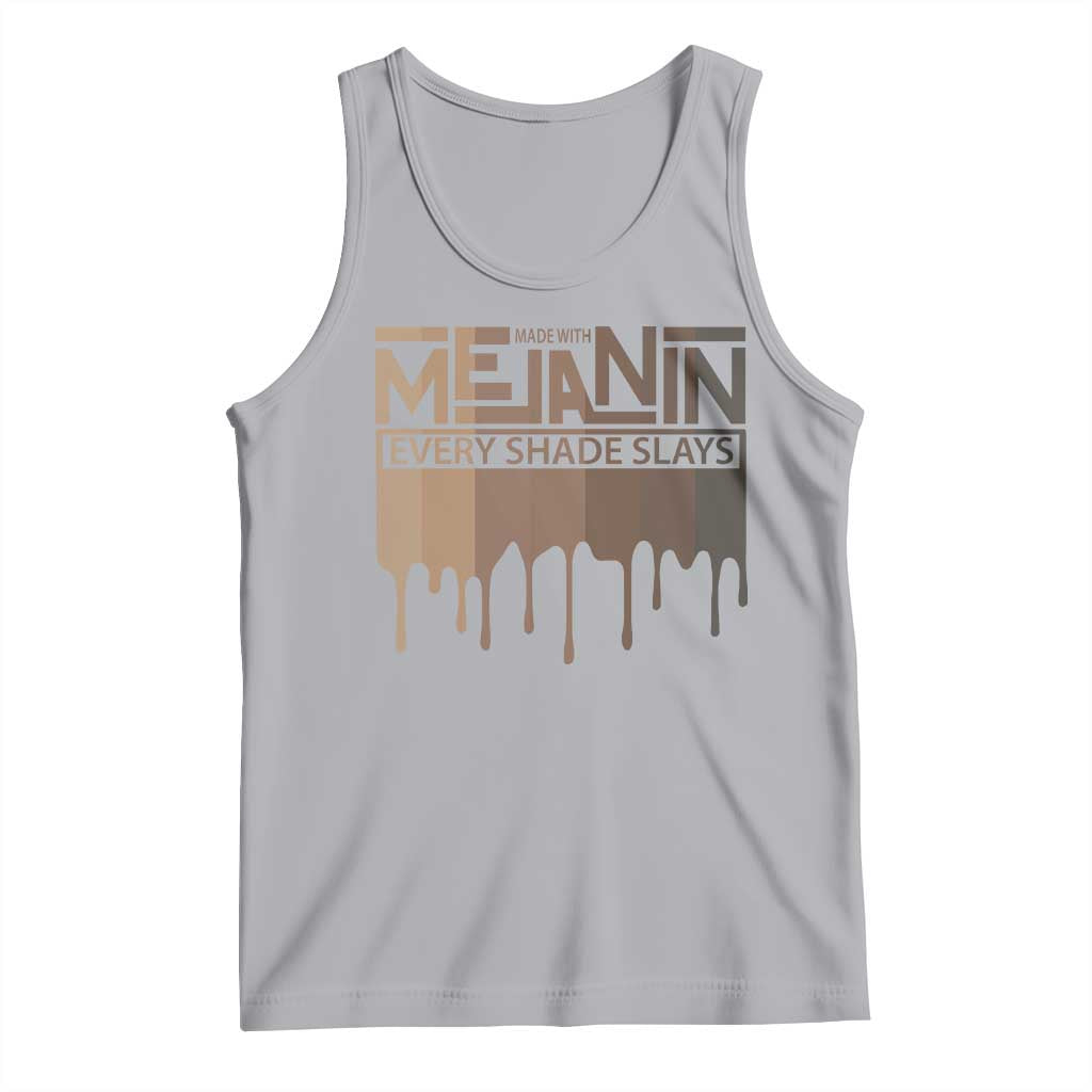 Melanin African Pride Tank Top Made With Melanin Every Shade Slays