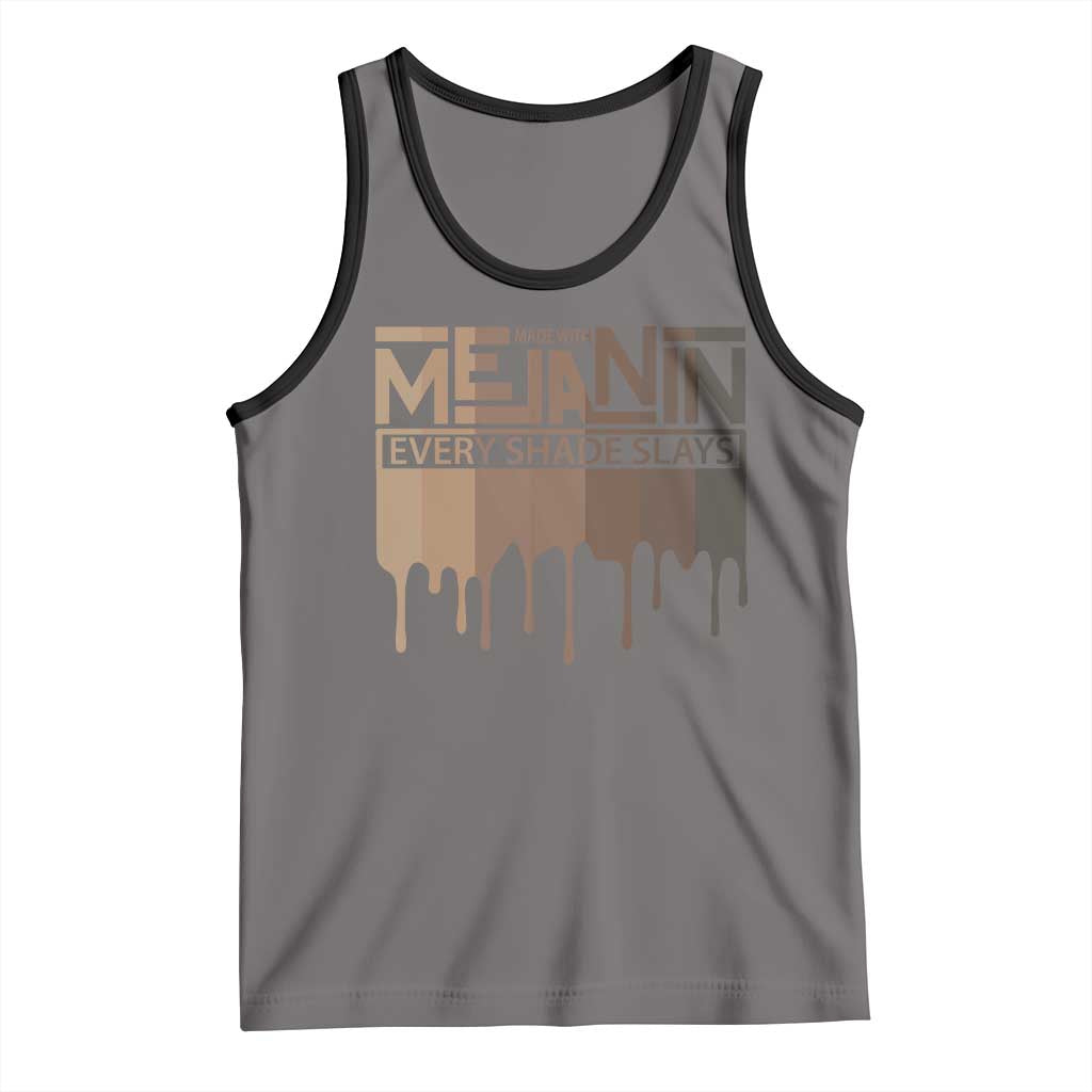 Melanin African Pride Tank Top Made With Melanin Every Shade Slays