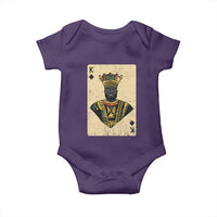 African King Card Black Pride Baby Onesie