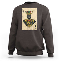 African King Card Black Pride Sweatshirt