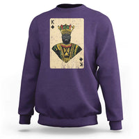 African King Card Black Pride Sweatshirt