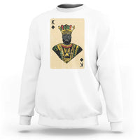 African King Card Black Pride Sweatshirt