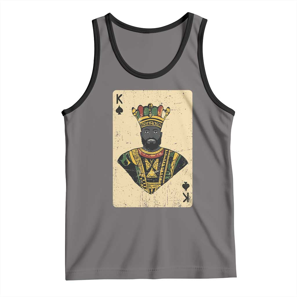 African King Card Black Pride Tank Top