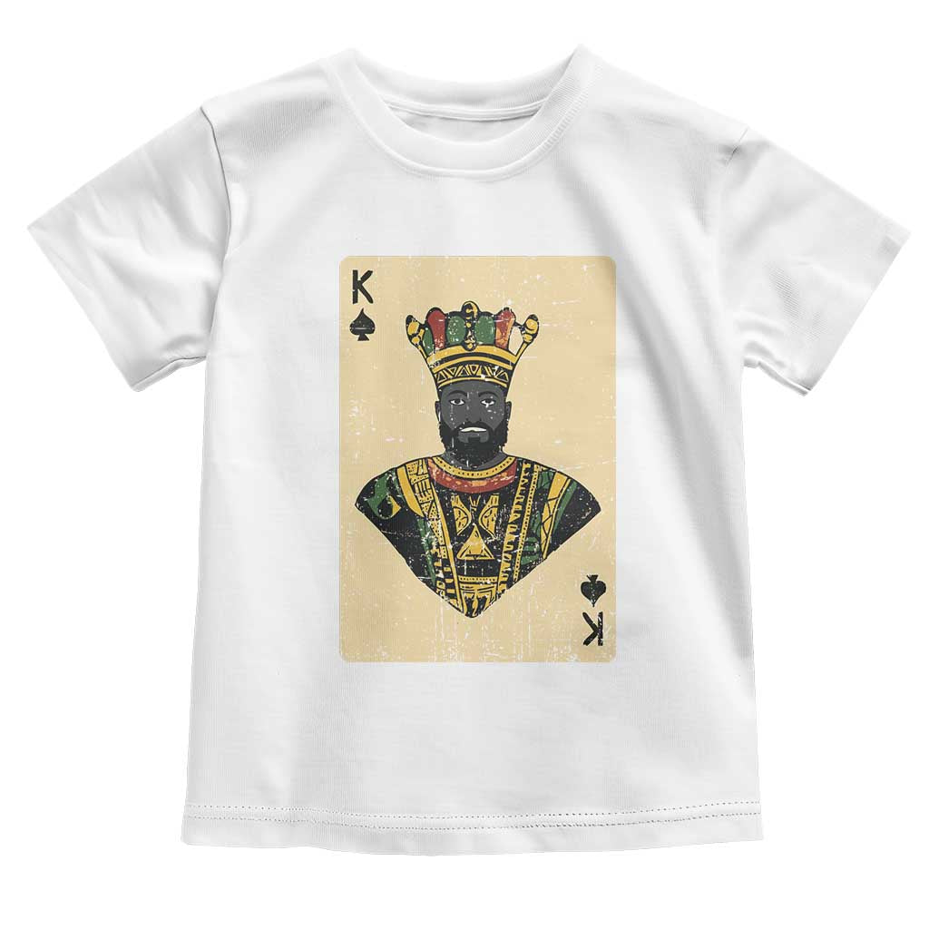 African King Card Black Pride Toddler T Shirt
