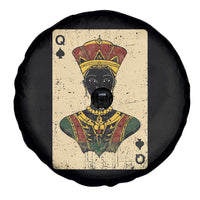 African Queen Card Black Pride Spare Tire Cover
