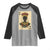 African Queen Card Black Pride Raglan Shirt