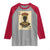 African Queen Card Black Pride Raglan Shirt