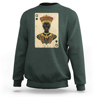African Queen Card Black Pride Sweatshirt