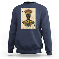 African Queen Card Black Pride Sweatshirt