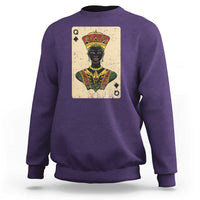 African Queen Card Black Pride Sweatshirt