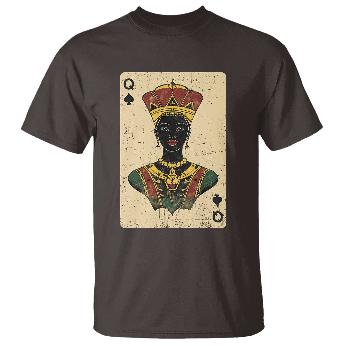 African Queen Card Black Pride T Shirt