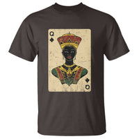 African Queen Card Black Pride T Shirt