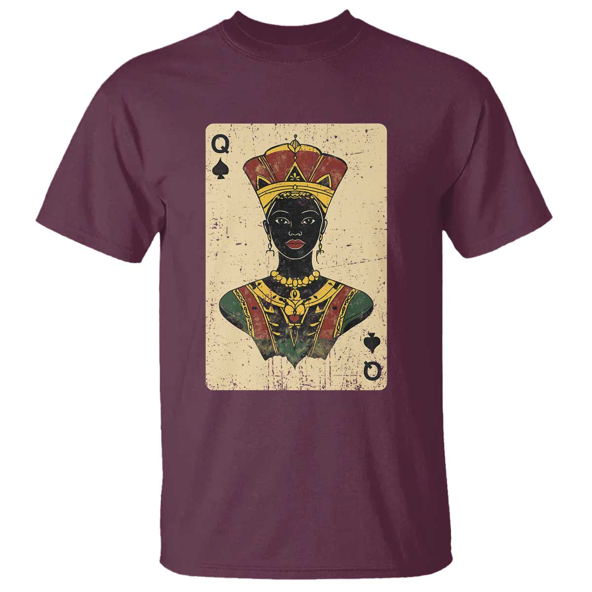 African Queen Card Black Pride T Shirt