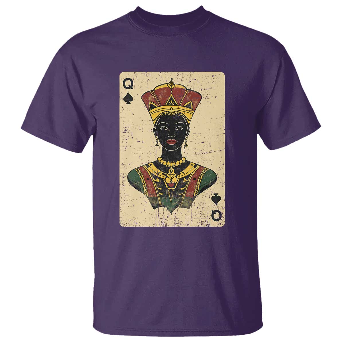 African Queen Card Black Pride T Shirt