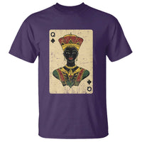 African Queen Card Black Pride T Shirt