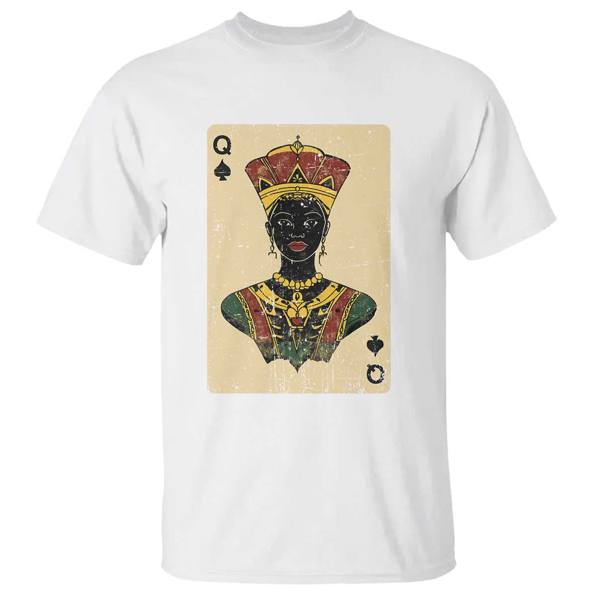 African Queen Card Black Pride T Shirt