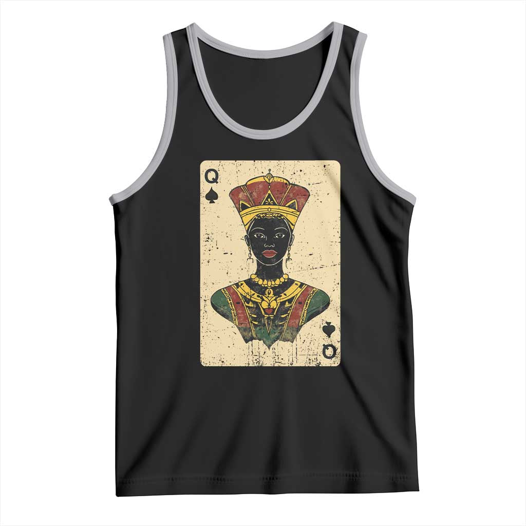 African Queen Card Black Pride Tank Top