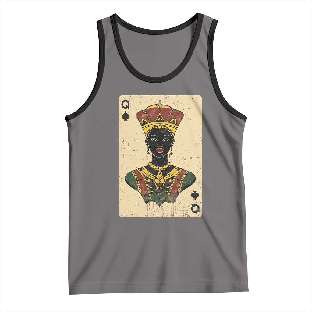 African Queen Card Black Pride Tank Top