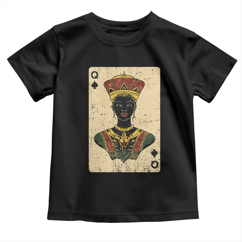 African Queen Card Black Pride Toddler T Shirt