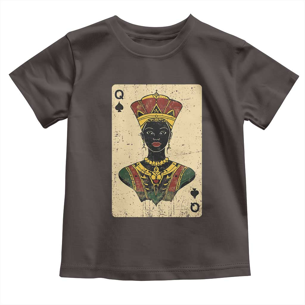 African Queen Card Black Pride Toddler T Shirt